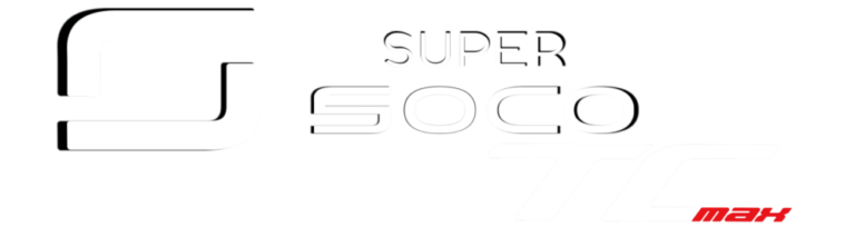 super soco tc max logo with shadow