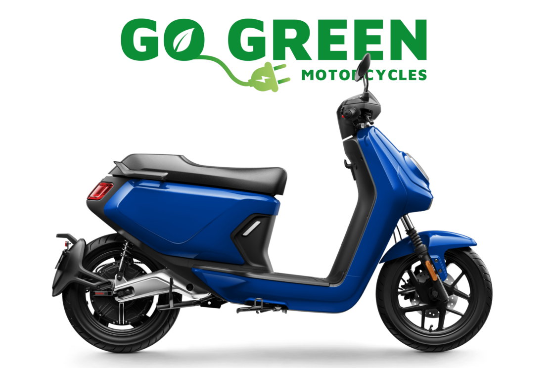 go green motorcycles heat map with a niu MQi GT